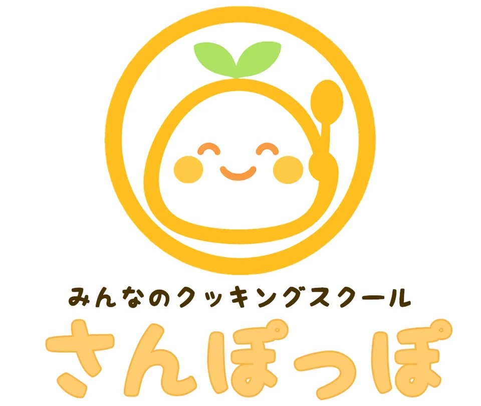 みんなのクッキングスクール さんぽっぽのロゴ